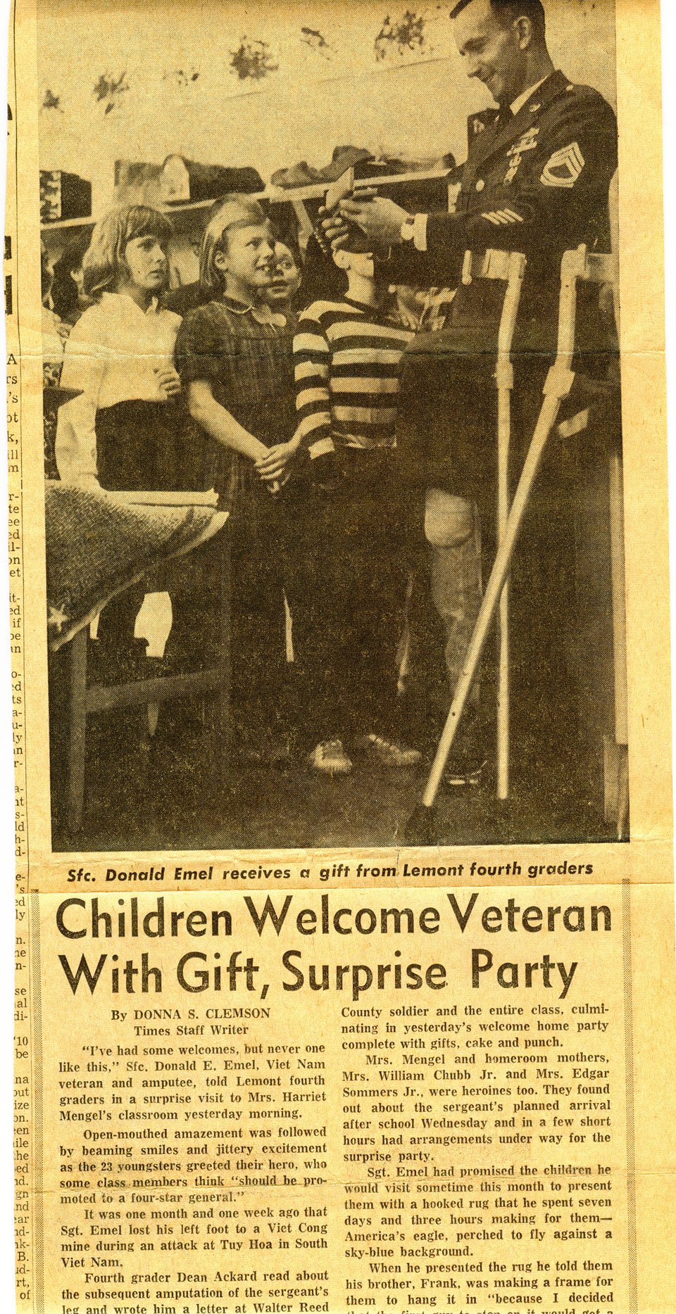 A new story about Dan's hero, his father.